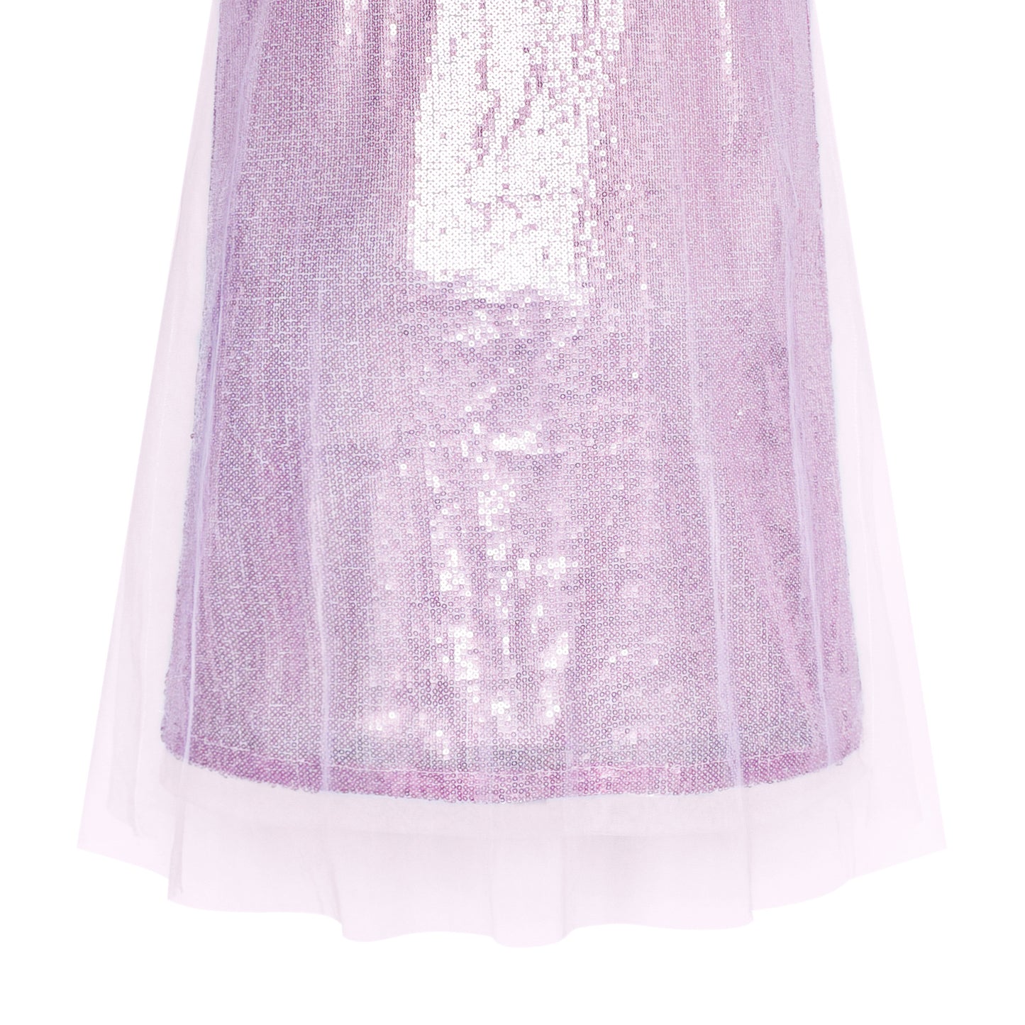 Girls Dress Shiny Glitter Sequin Color Block Sleeveless Size 4-10 Years