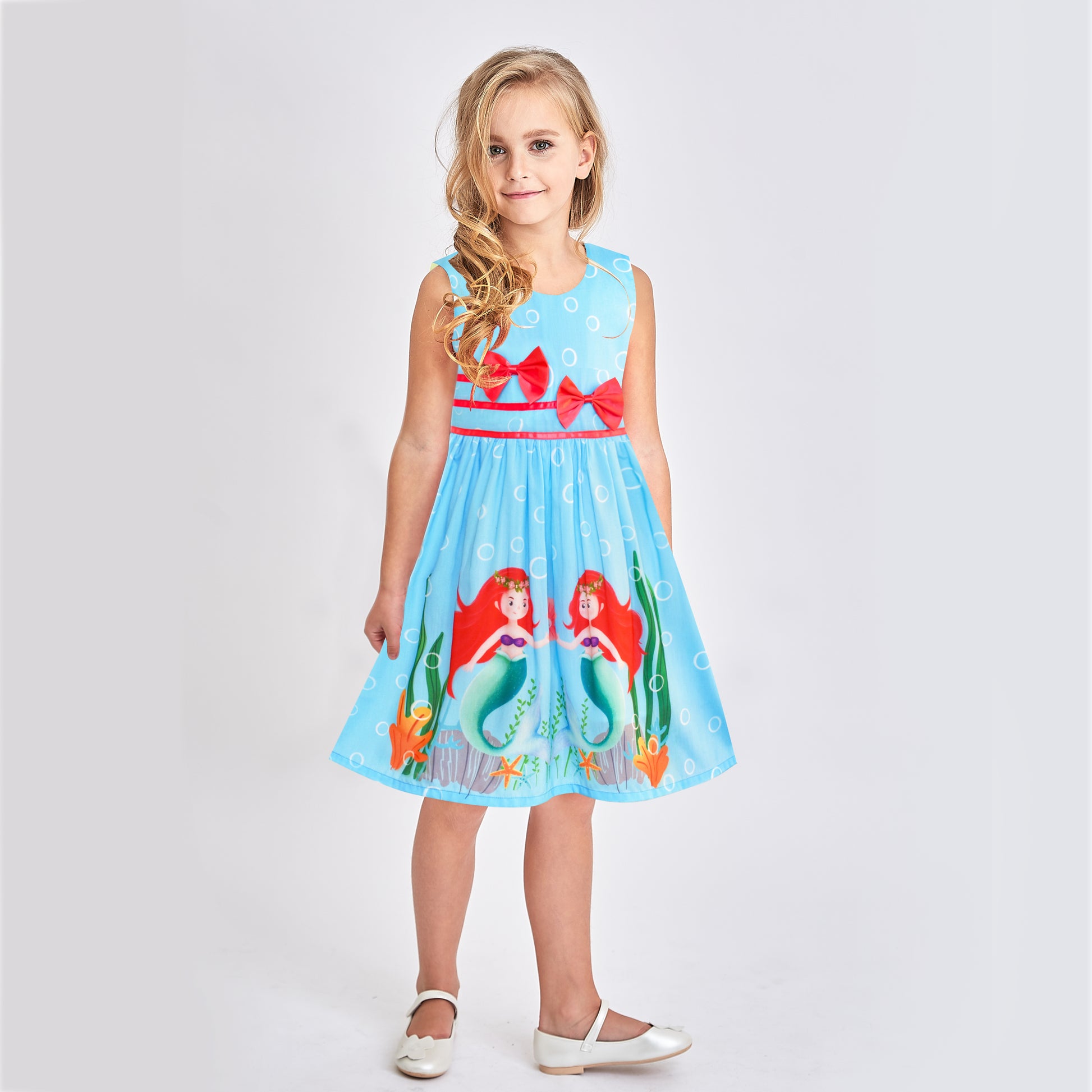 Girls Dress Unicorn Rainbow Summer Sundress Sunny Fashion Girls Dress Unicorn Rainbow Summer Sundress Sunny Fashion