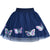 Navy Blue Butterfly