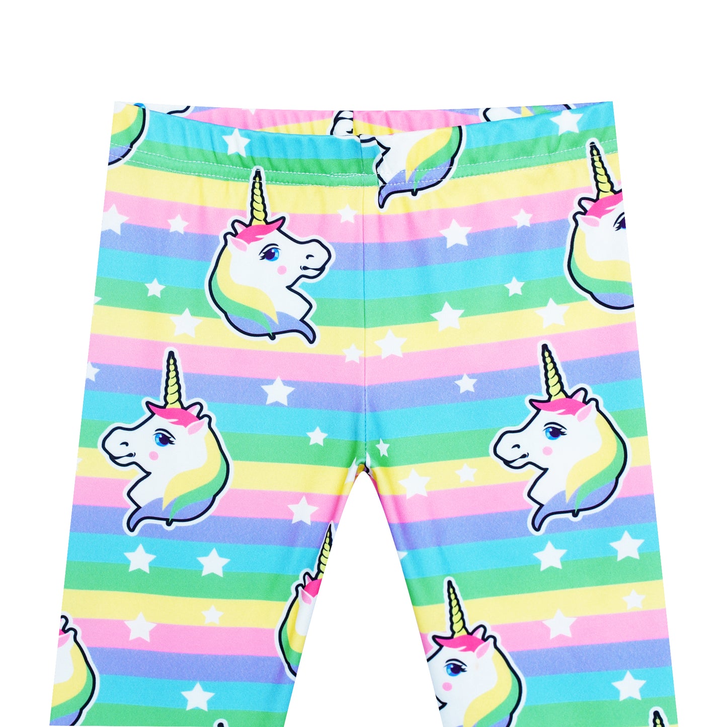 Girls Pants 3-Pack Cotton Leggings Lace Stretchy Kids Toddler Size 2-8 Years
