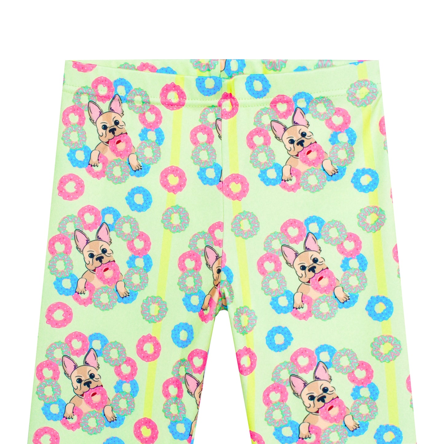 Girls Pants 3-Pack Cotton Leggings Lace Stretchy Kids Toddler Size 2-8 Years