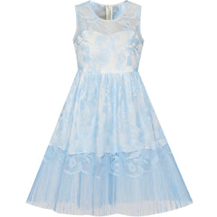 Girls Dress Blush Flapper Vintage 1920s Tassel Lace Size 6-16 Years