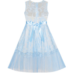 Girls Dress Blush Flapper Vintage 1920s Tassel Lace Size 6-16 Years
