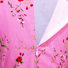 Girls Dress Rose Flower Double Bow Tie Party Size 4-12 Years