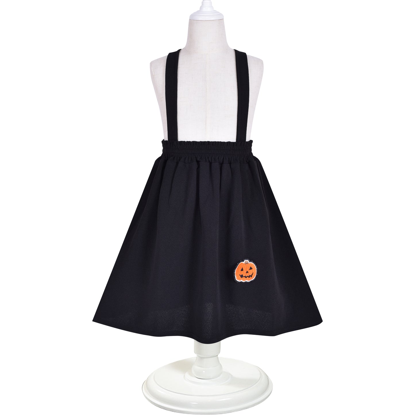 Girls Outfit Set 2 Piece Suspender Denim Button Striped Tee Size 4-12 Years