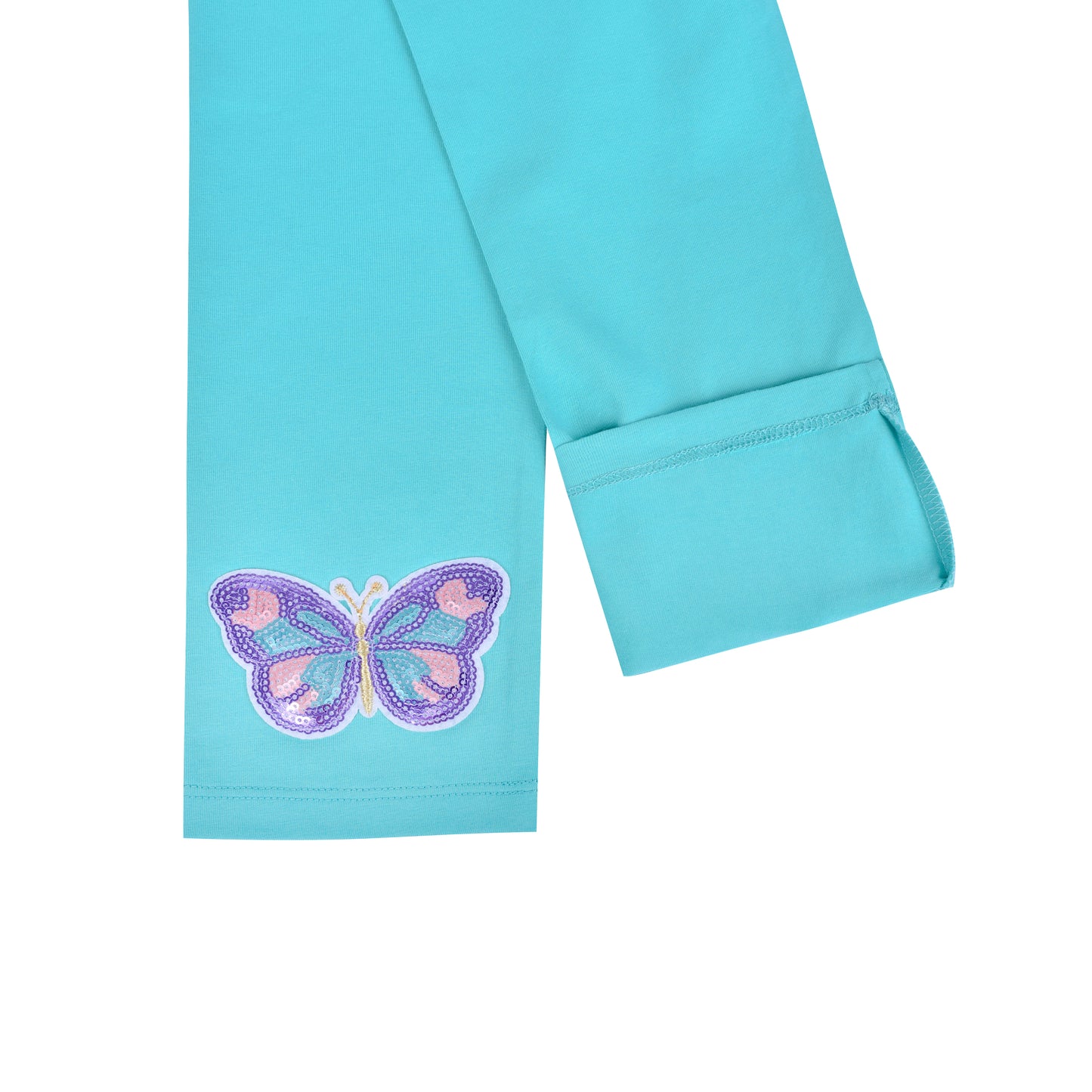 Girls Pants 3-Pack Cotton Leggings Lace Stretchy Kids Toddler Size 2-8 Years