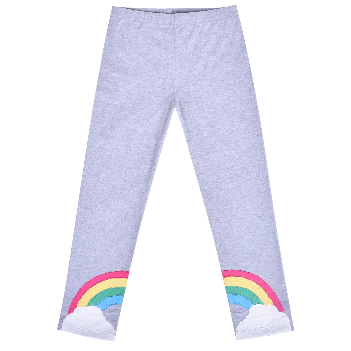 Girls Pants 3-Pack Cotton Leggings Lace Stretchy Kids Toddler Size 2-8 Years