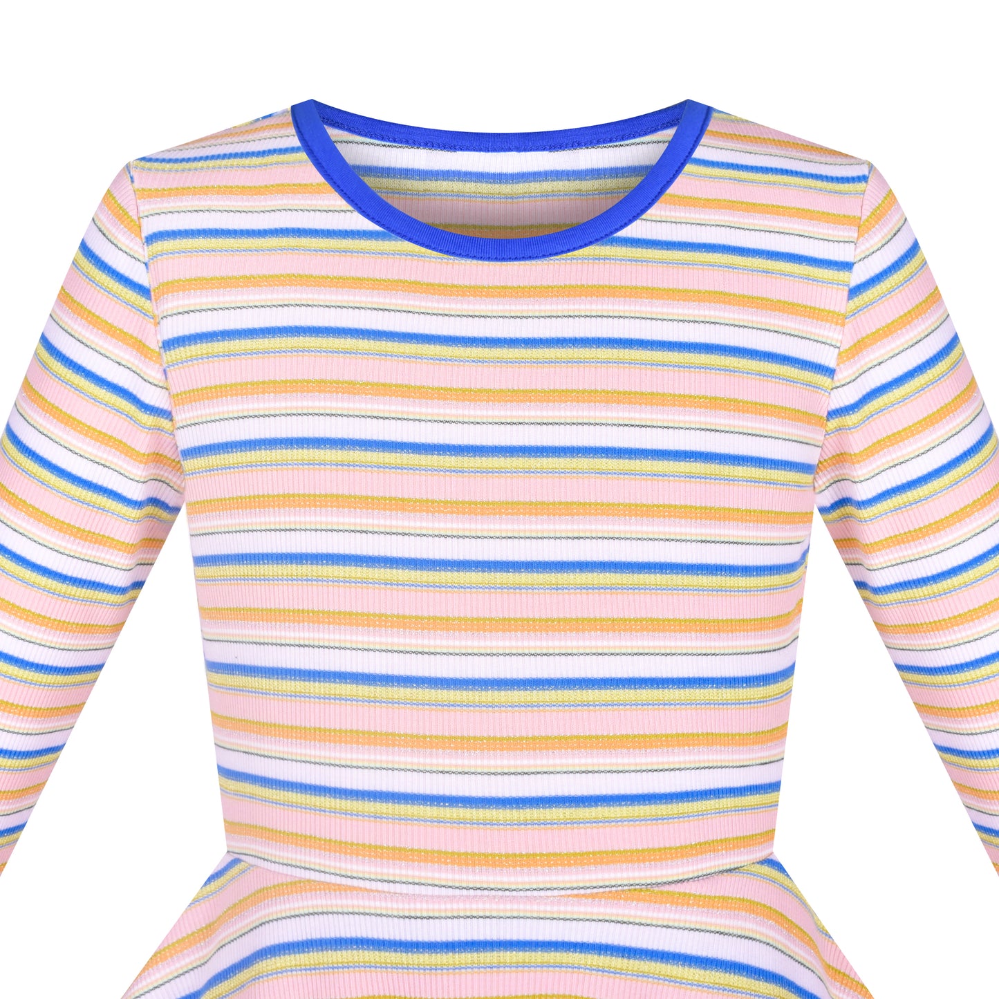 Girls Dress Halloween T-shirt Backless Pumpkin Face Long Sleeve Size 2-12 Years