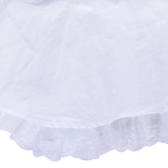 Girls Dress Flutter Sleeve Puffy Star Stripe Pocket National Day July 4th Size 3-7 Years
