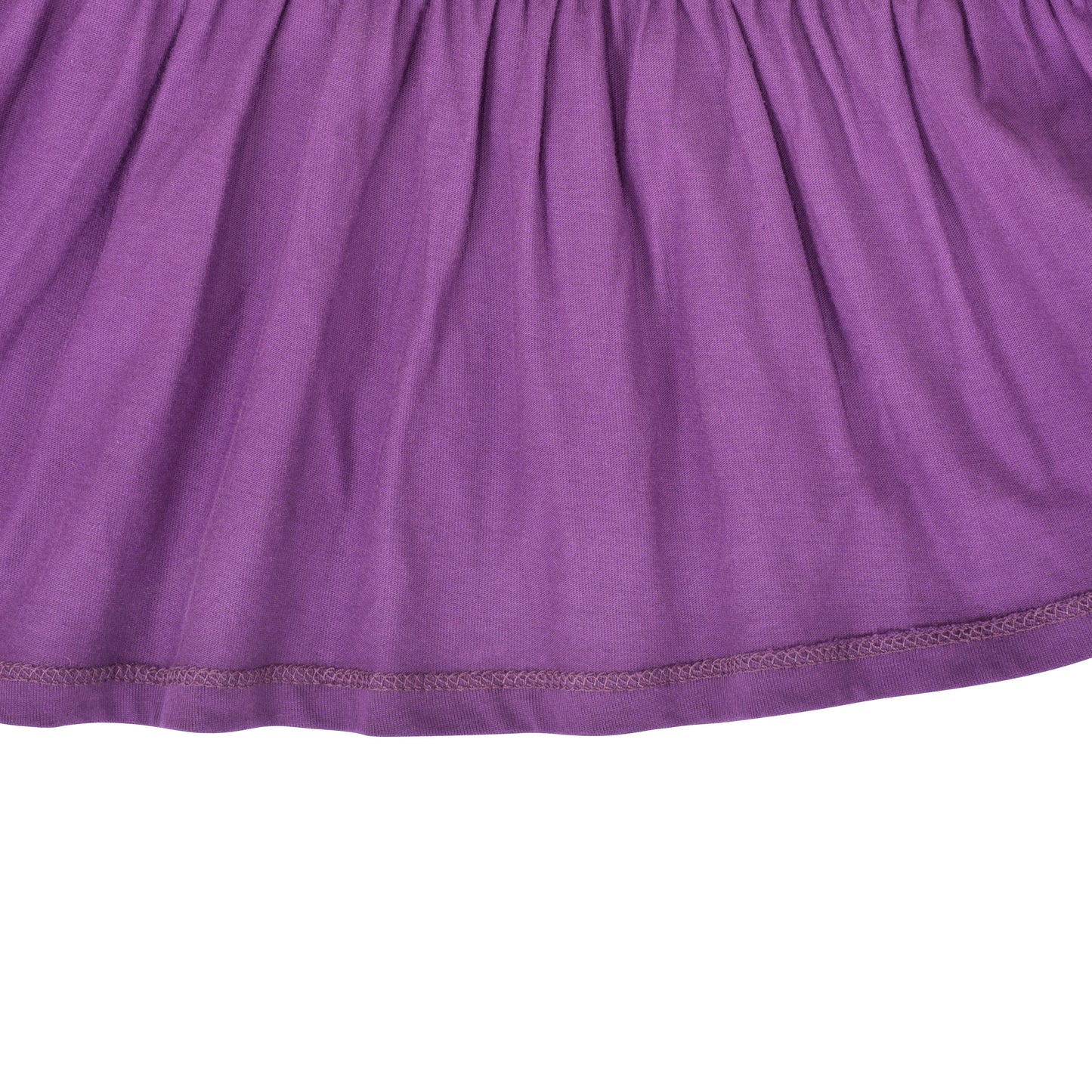 Girls Casual Dress Cotton Short Sleeve Swan Embroidered Size 2-8 Years