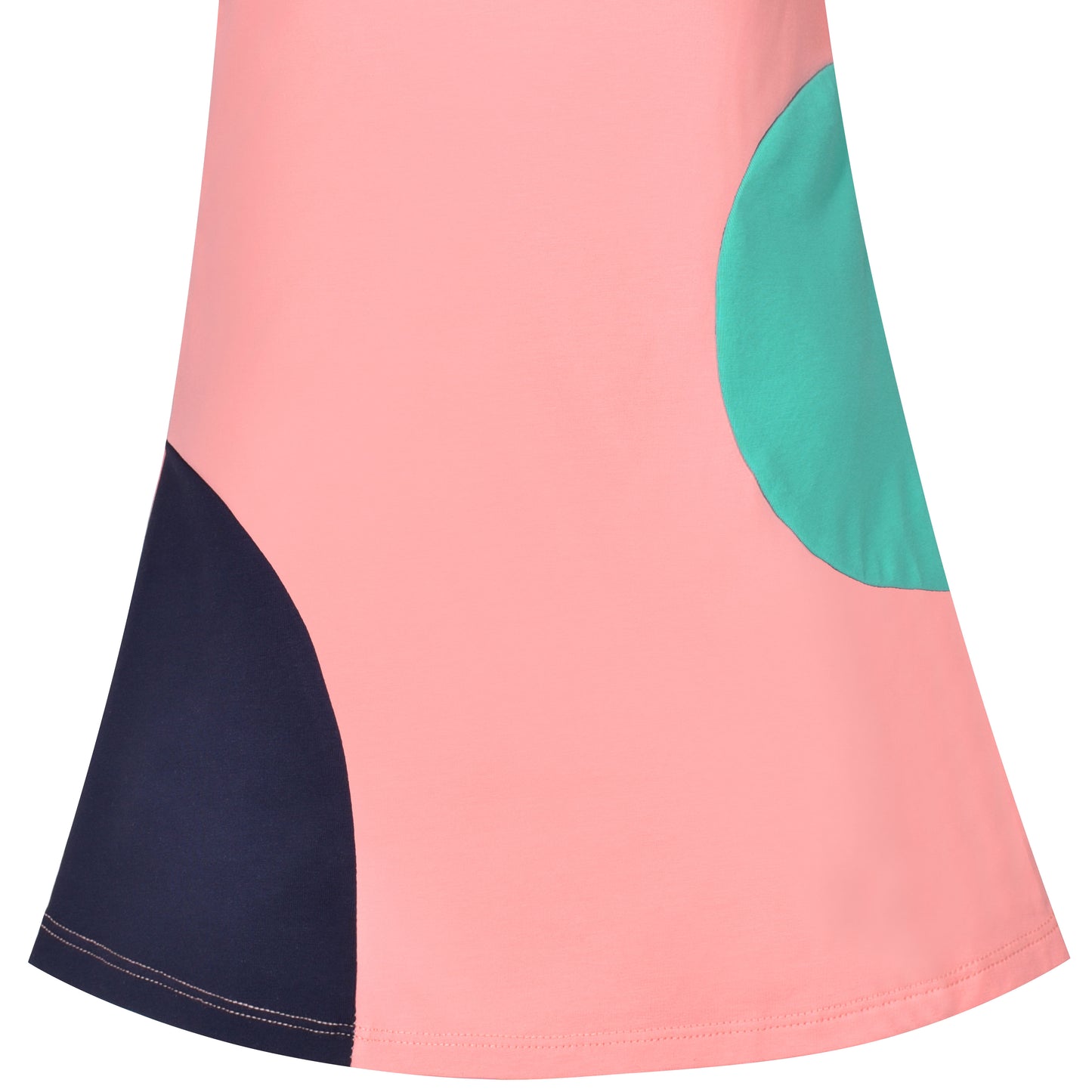 Girls Casual Dress Cotton Short Sleeve Swan Embroidered Size 2-8 Years