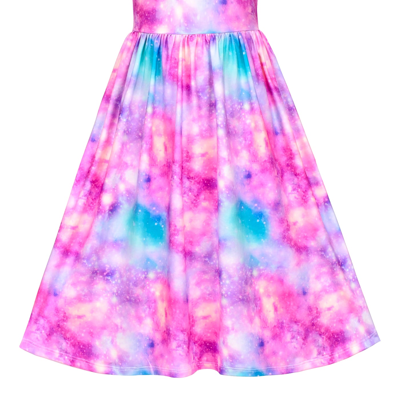 Girls Dress Floral Maxi Dress Open Back Bow Tie Casual Size 4-10 Years