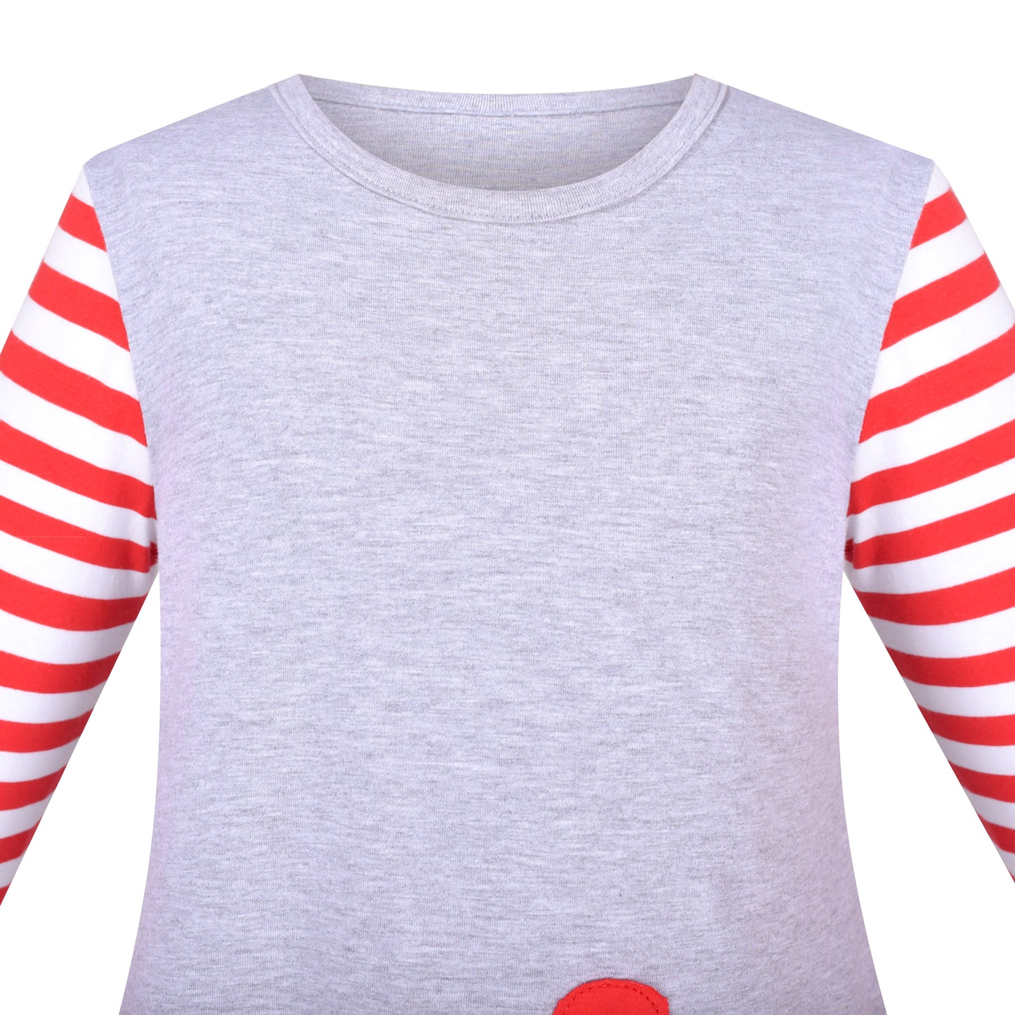 Girls Casual Dress Cotton Long Sleeve Kite Cloud Embroidered Size 2-8 Years