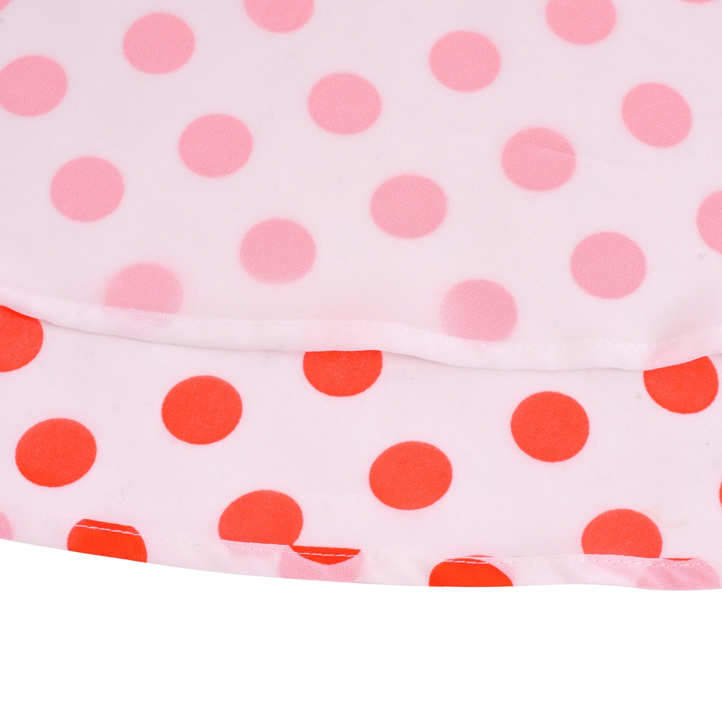 Girls Dress Swiss Dot Hi-lo Skirt Sweet Halter Sleeveless Size 6-14 Years