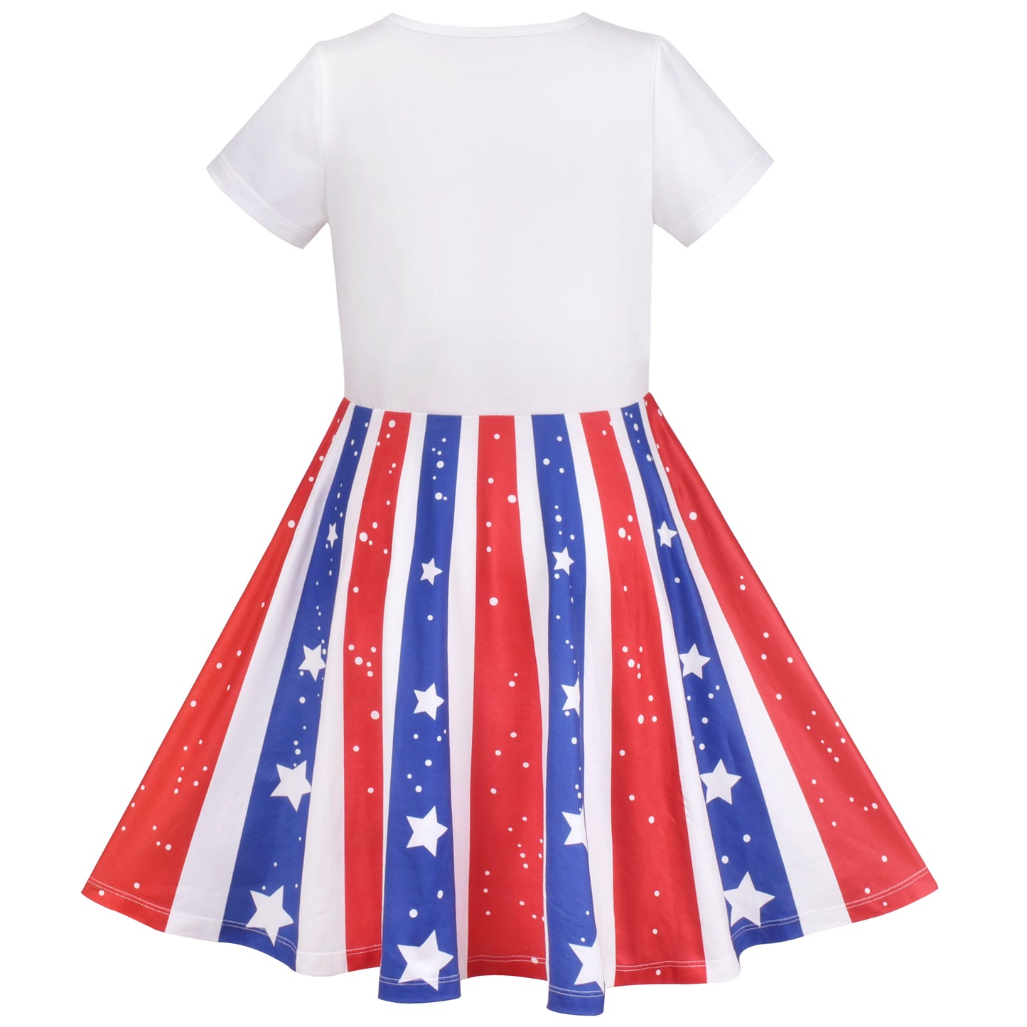 Girls Dress Unicorn Short Sleeve Casual Dress Size 4-12 Years