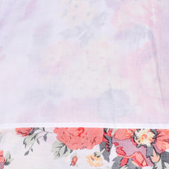 Girls Dress Rose Flower Double Bow Tie Party Size 4-12 Years