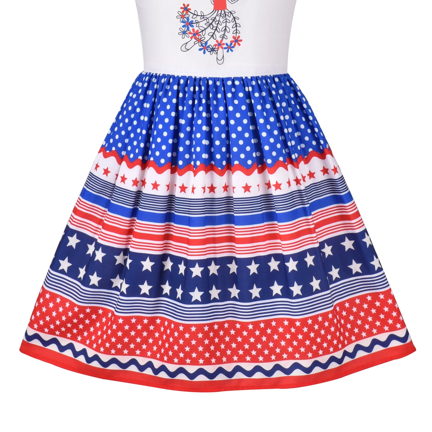 Girls Dress Bug Dot Size 2-10 Years