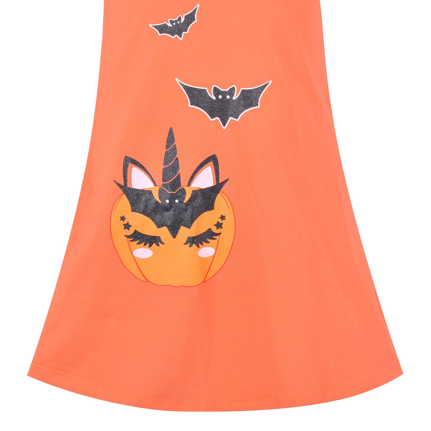 Girls Dress Long Sleeve Daisy Flower Striped Casual Cotton Size 3-12 Years