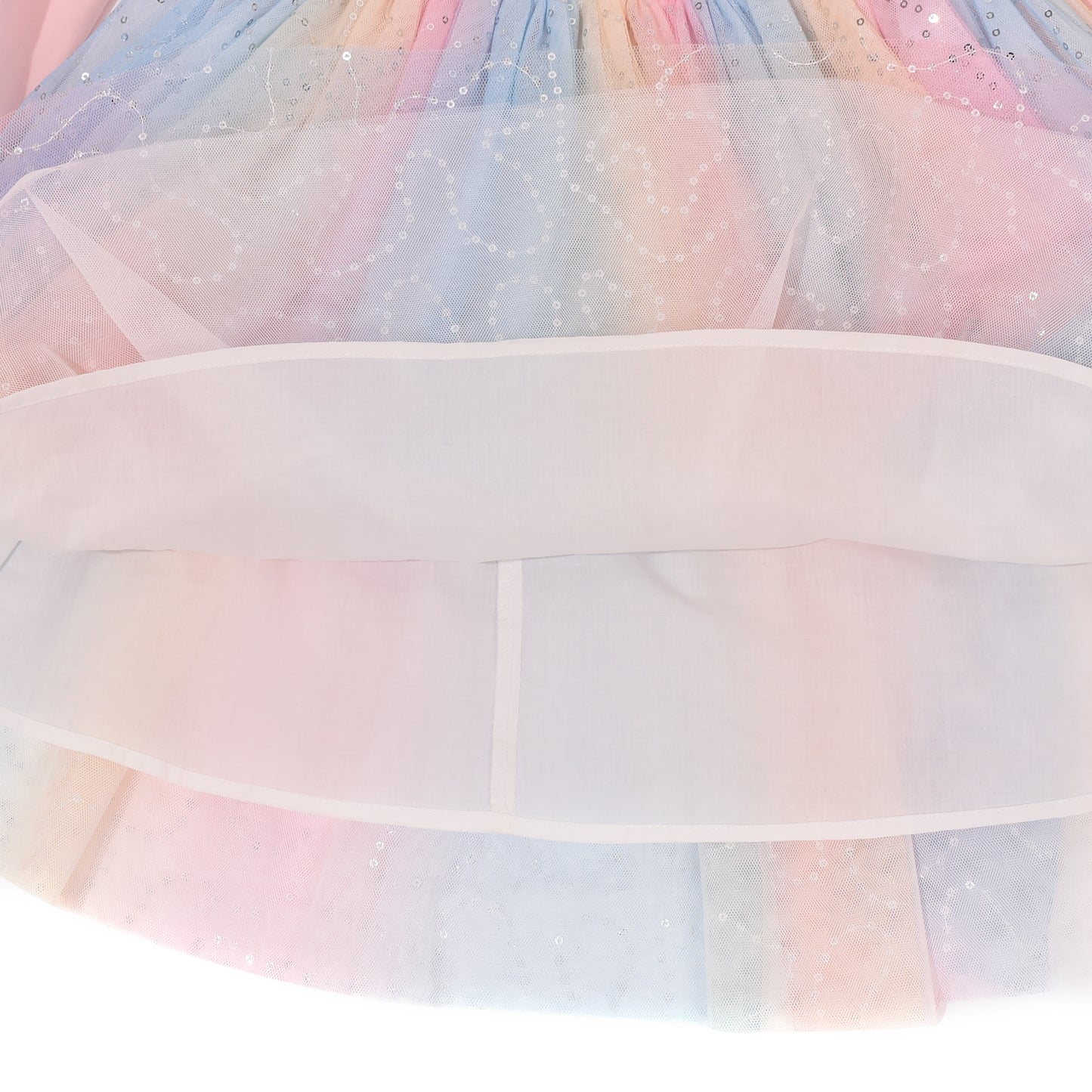 Girls Dress Long Sleeve Christmas Owl Sparkling Sequin Tulle Size 3-14 Years