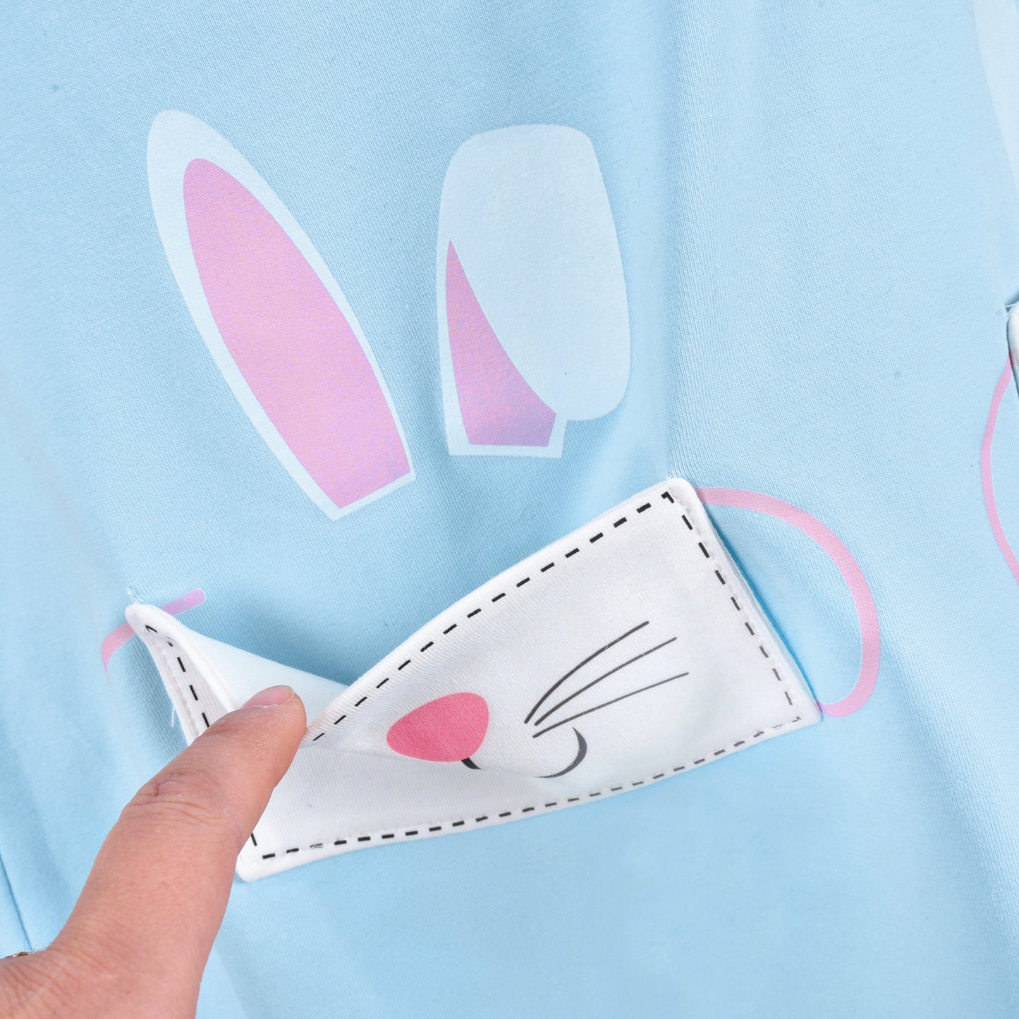 Girls Casual Dress Cotton Long Sleeve Kite Cloud Embroidered Size 2-8 Years