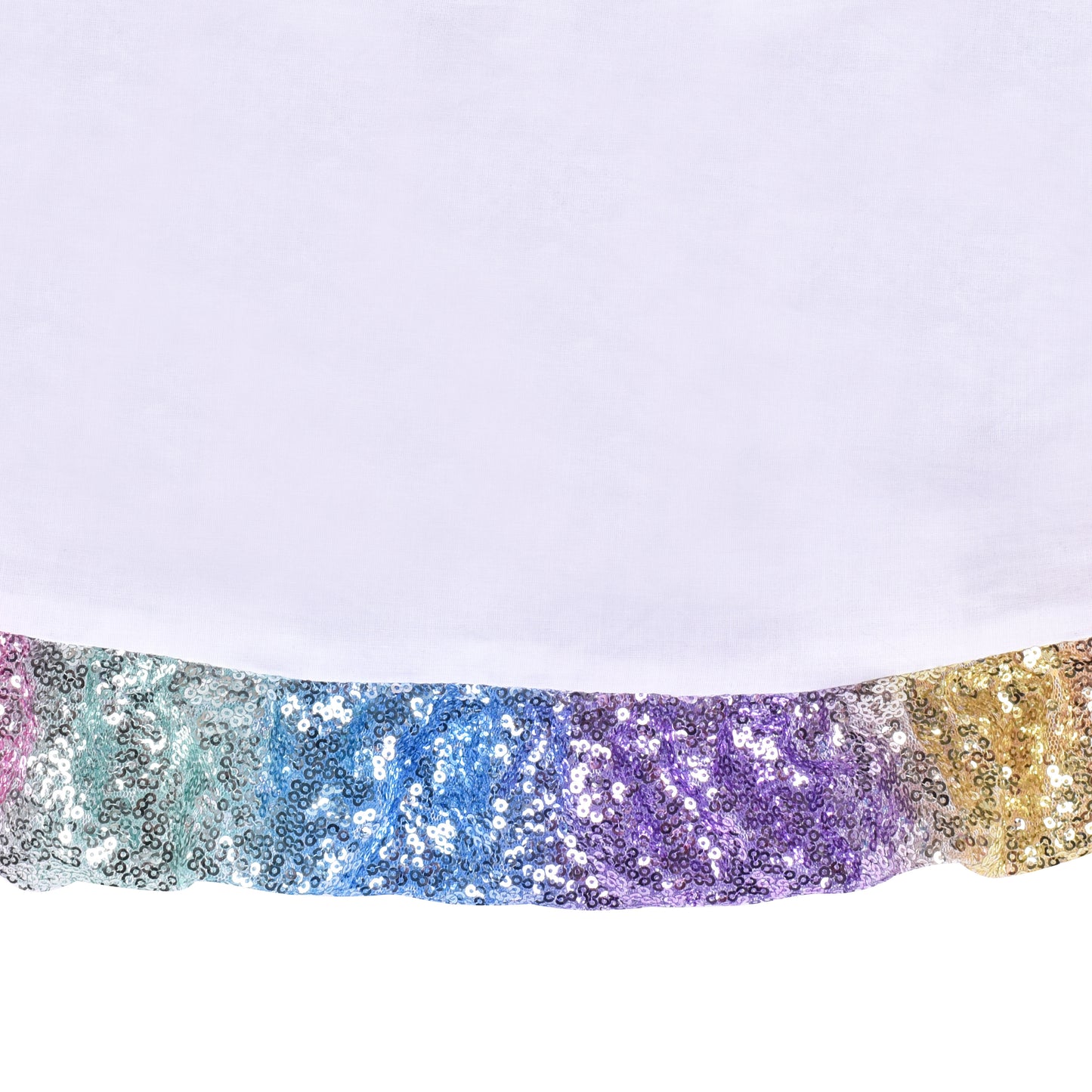 Girls Dress Shiny Glitter Sequin Color Block Sleeveless Size 4-10 Years