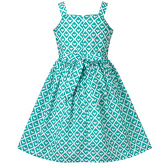 Girls Dress Heart Print Size 4-12 Years Christmas