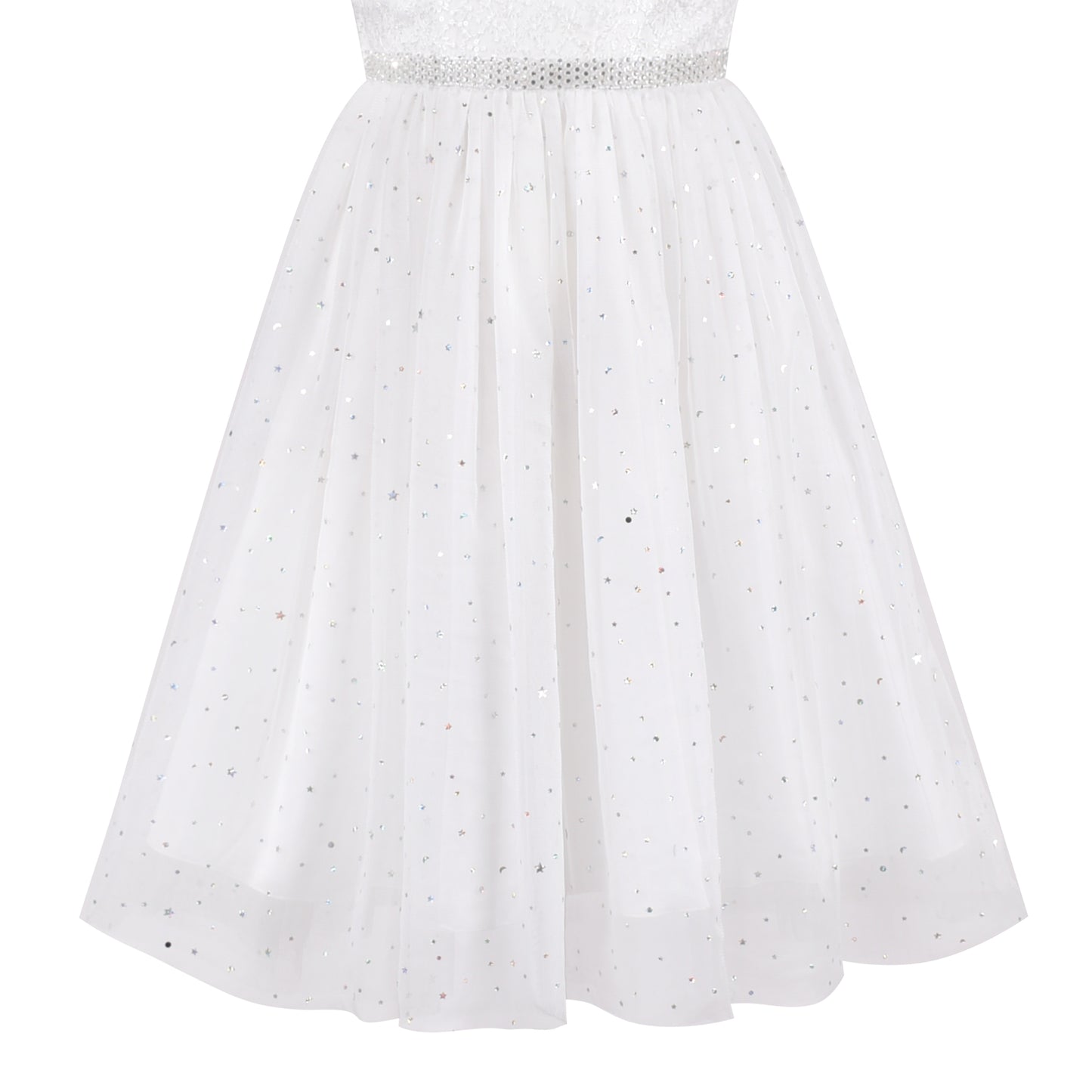 Girls Dress Flower Lace Top Burgundy Gradient Skirt Sleeveless Size 6-14 Years