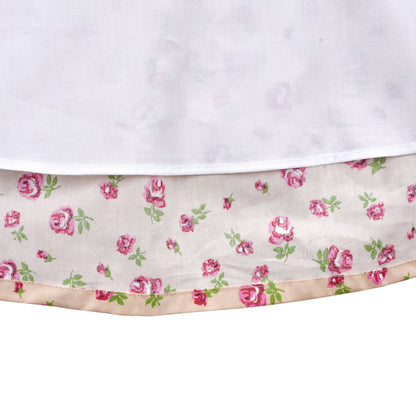 Sunny Fashion Bavarian Oktoberfest Vintage Floral Dirndl Girls Dress with Apron – Bavarian Oktoberfest Style
