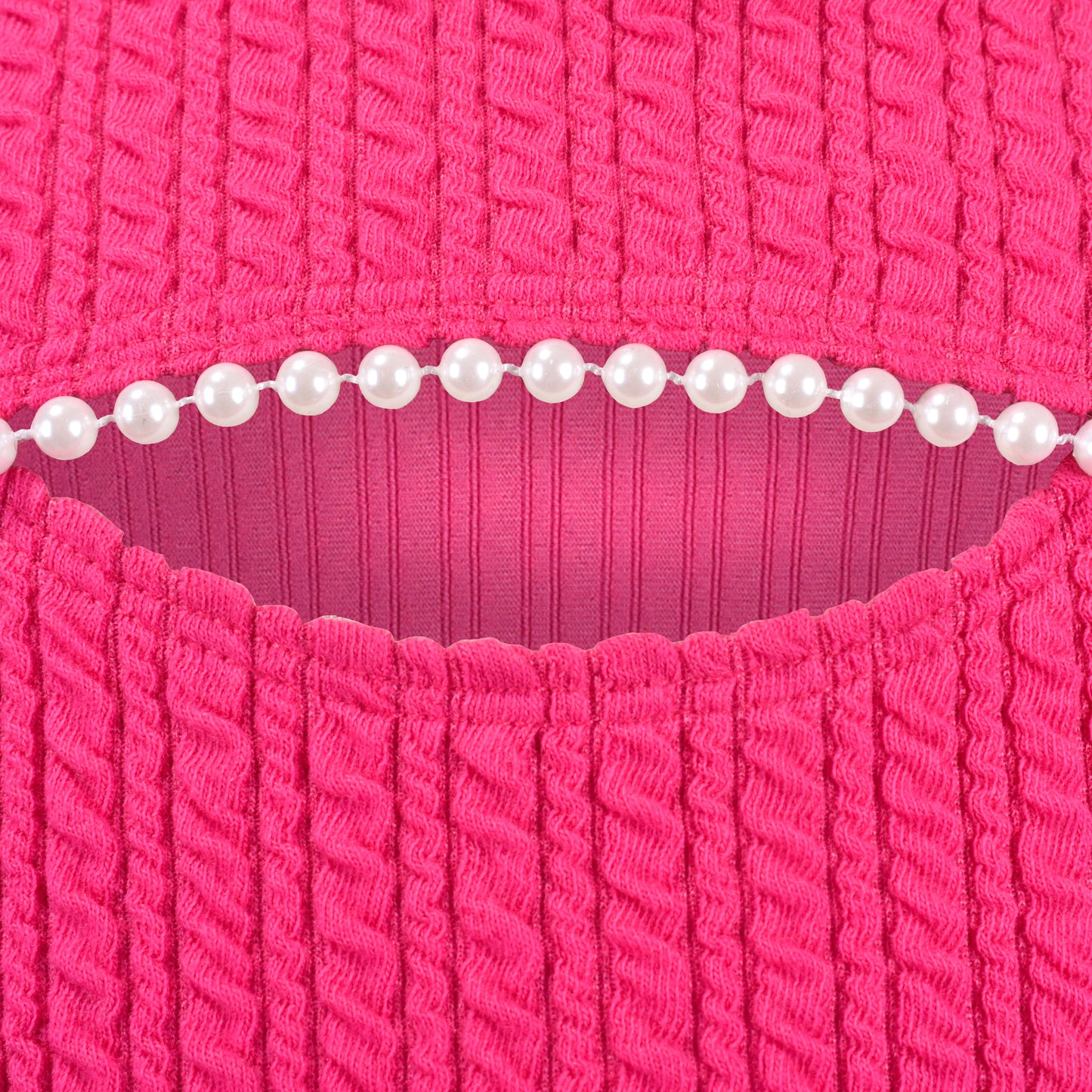 Girls Dress Christmas Stripe Pearl Vintage Party Holiday Long Sleeve Size 6-12 Years