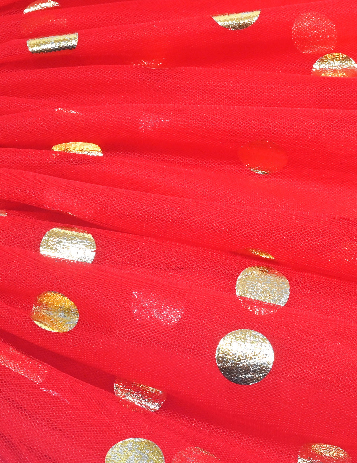 Girls Skirt Blue Heart Sequins Sparkling Tutu Dancing Red Gold Dot