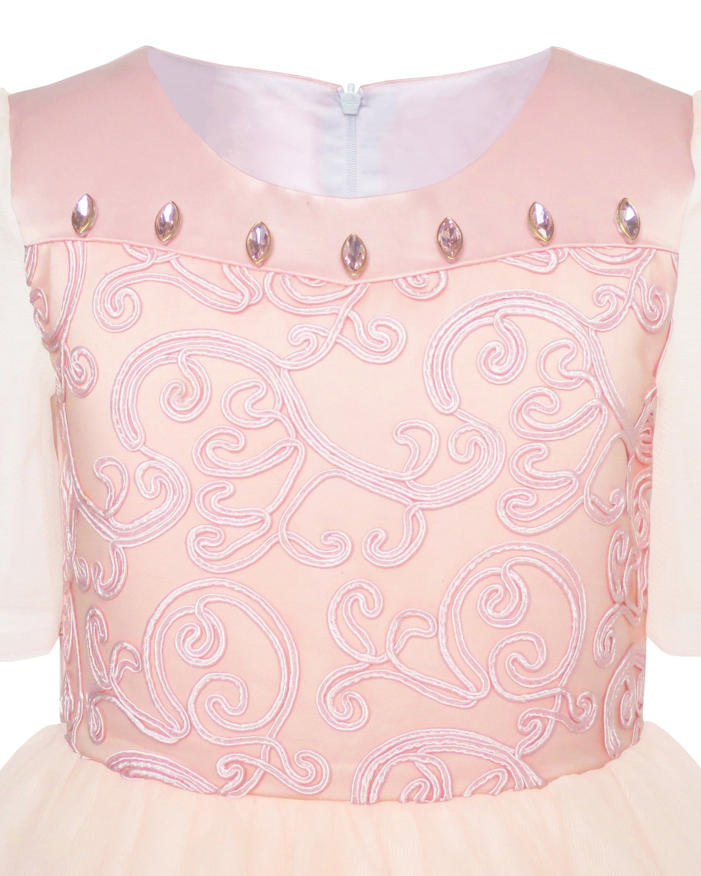 Girls Dress Purple Lace Tulle Princess V Neck Sequin Bell Sleeve Pageant Party Event Pink Diamond