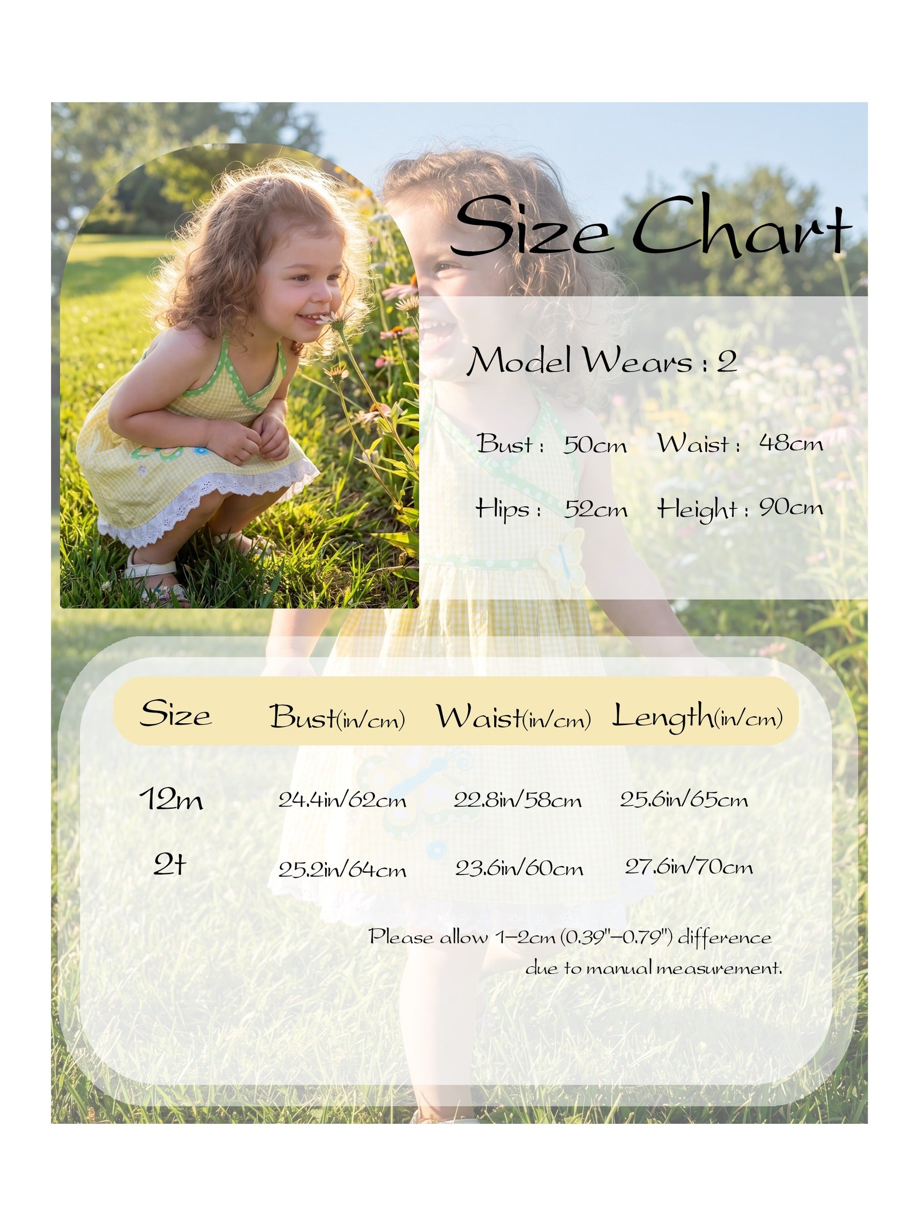 Toddler Girls Dress Yellow Gingham Halter Butterfly Summer Beach Casual Dresses Yellow Butterfly