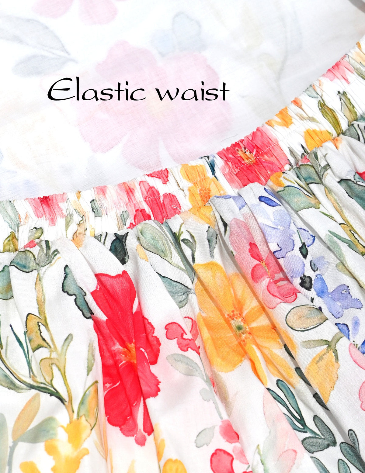 Girls Dress Floral Soft Fabric Open Back Sundress Pink Floral