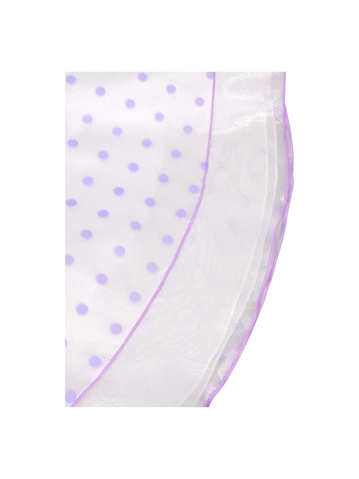 Girls Dress Black Polka Dot Classic Retro Elegant Event Show Sleeveless Tulle Purple Polka Dot