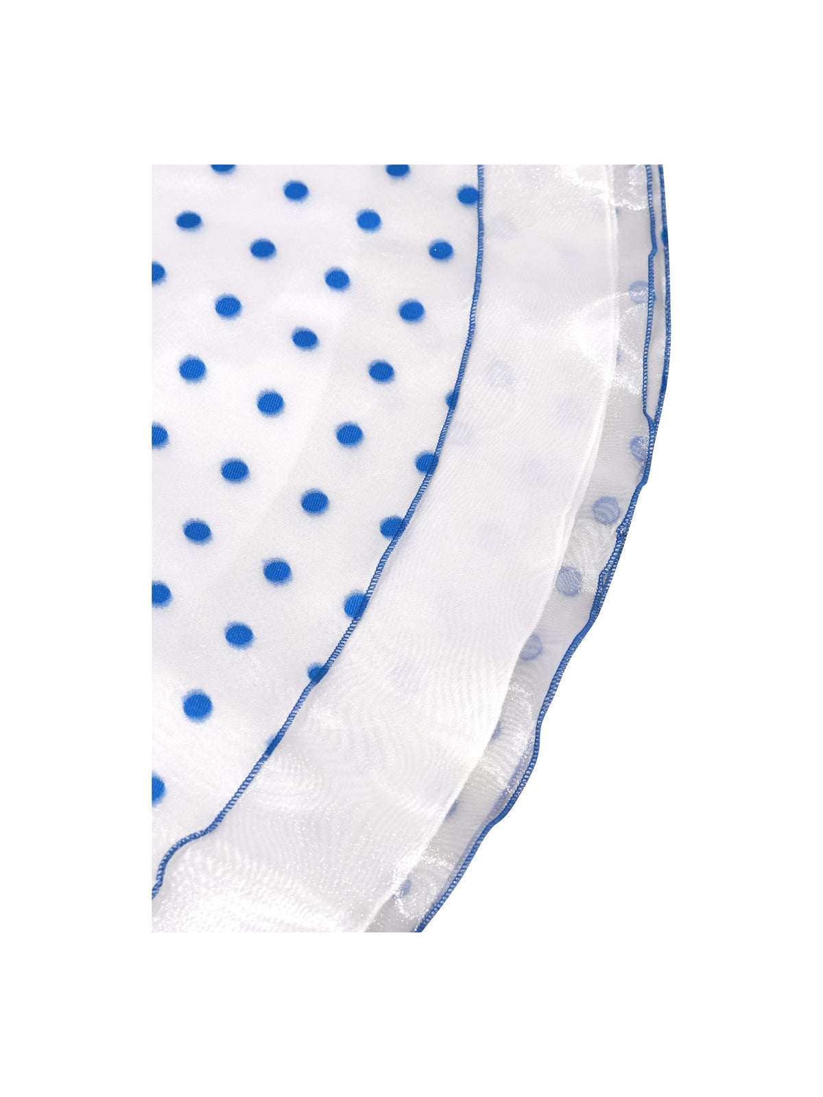 Girls Dress Black Polka Dot Classic Retro Elegant Event Show Sleeveless Tulle Blue Polka Dot