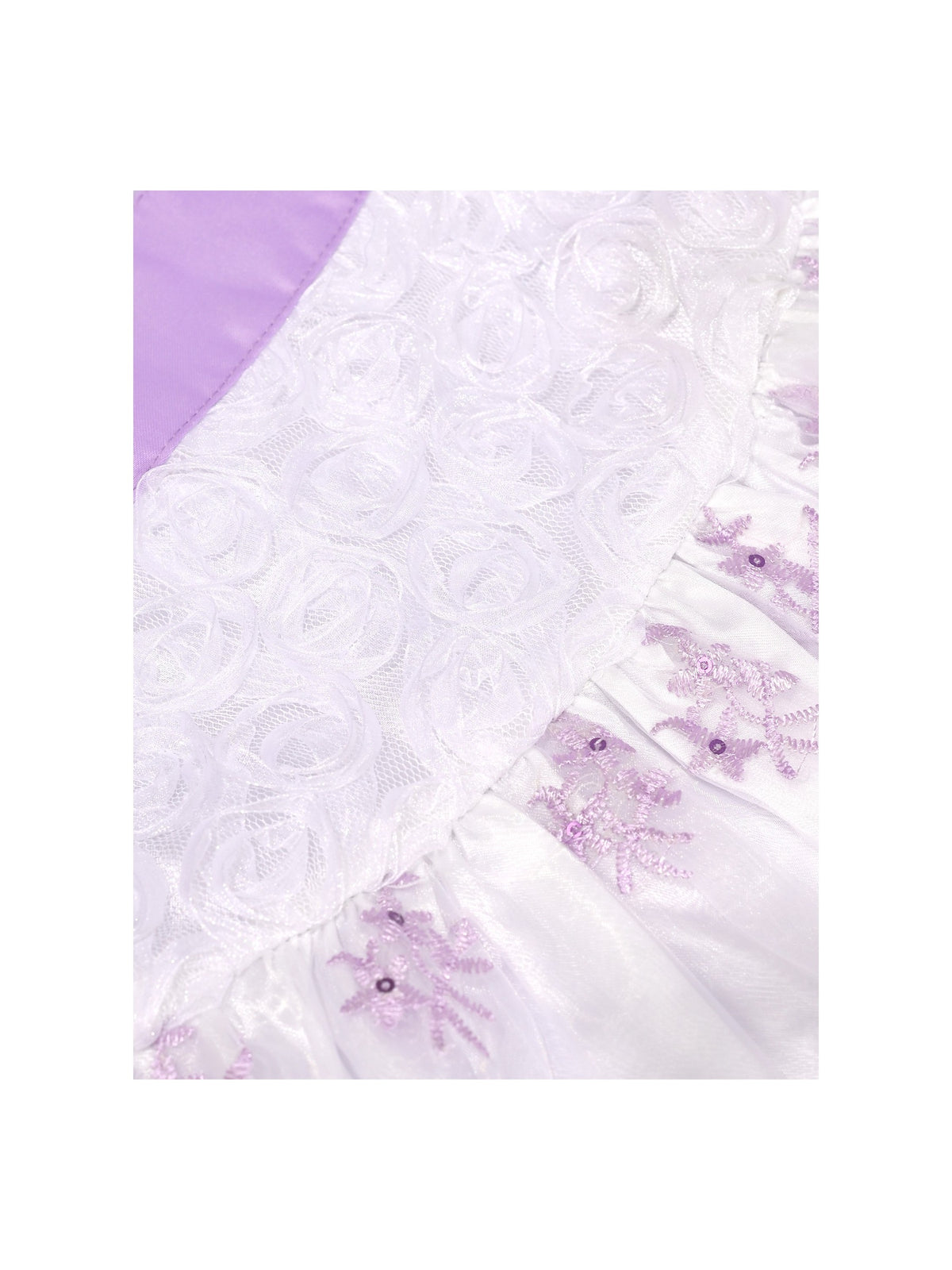 Girls Dress Toddler Pink 3D Floral Butterfly Faux Bodice Party Birthday Satin Tulle Lavender Floral