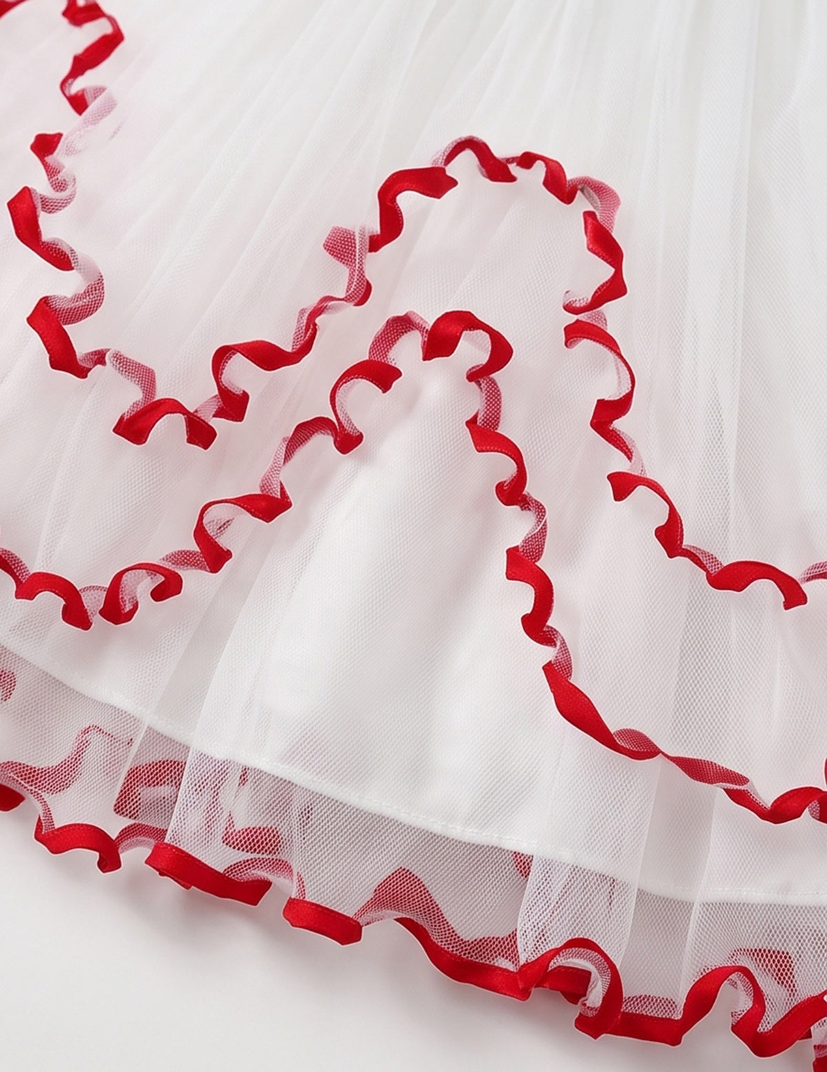 Flower Girl Dresses Sweet Pink Party Bow Tulle Princess Party Lace Cap Sleeve Wedding Easter White Red Sequin
