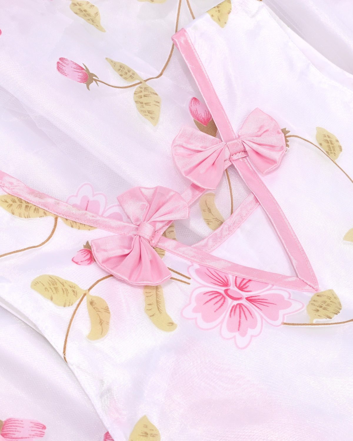 3 Layers Girls Dress Pink Flower Wave Pageant Wedding Kids Clothing - Light Pink Floral