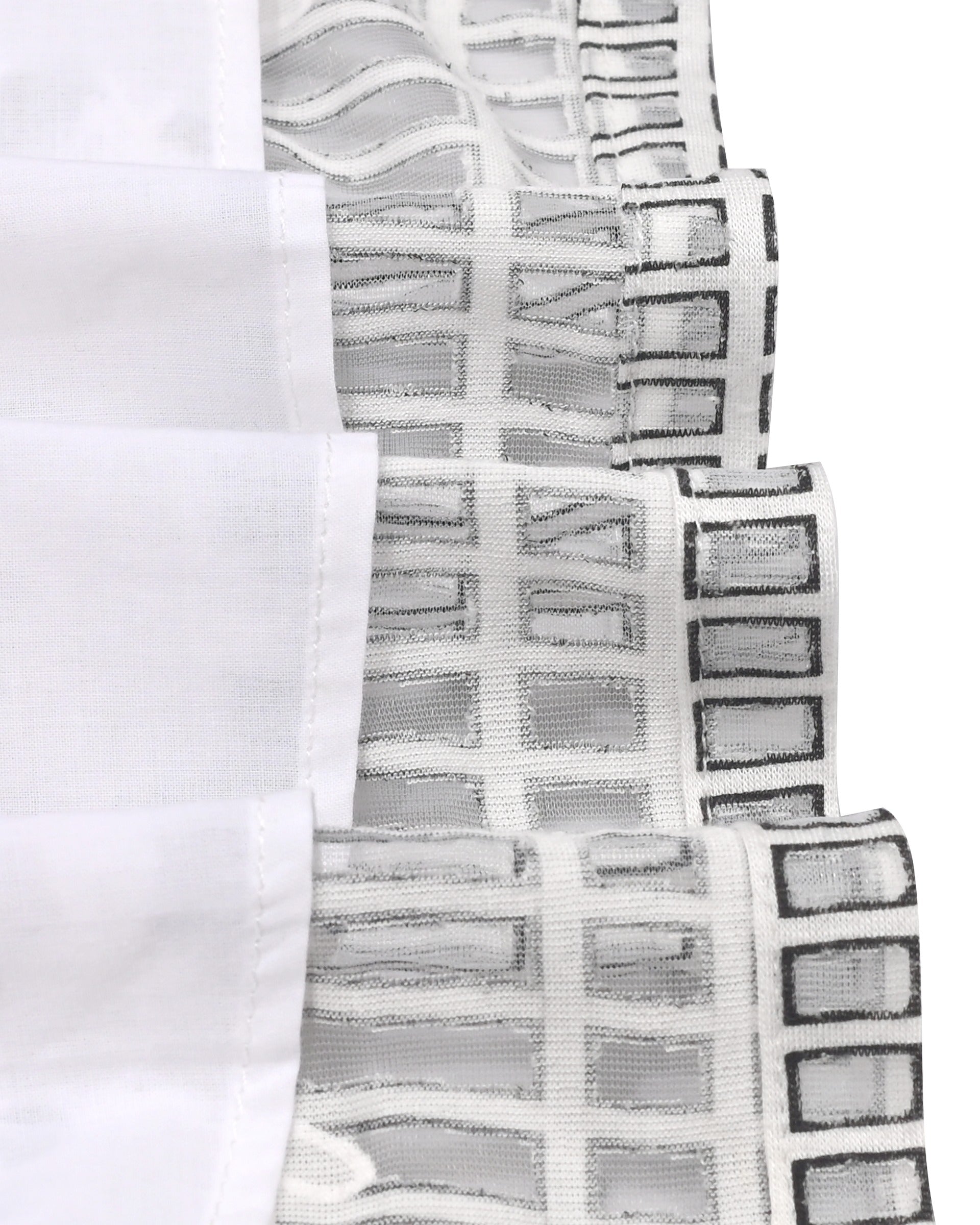 Girls Dress Black White Geometric Lace Sleeveless Casual Back to School Daily Black White Lace