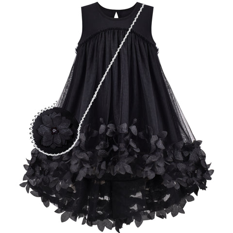 Girls Dress A-line Cute Handbag Princess Size 5-10 Years