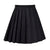 Black Pleated