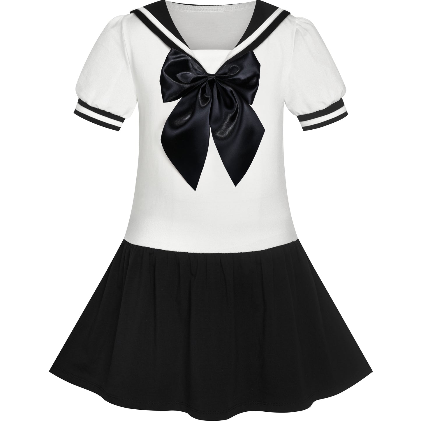 Girls Dress Sailor Moon  School Uniform Dress Navy Suit Size 6-14 Years