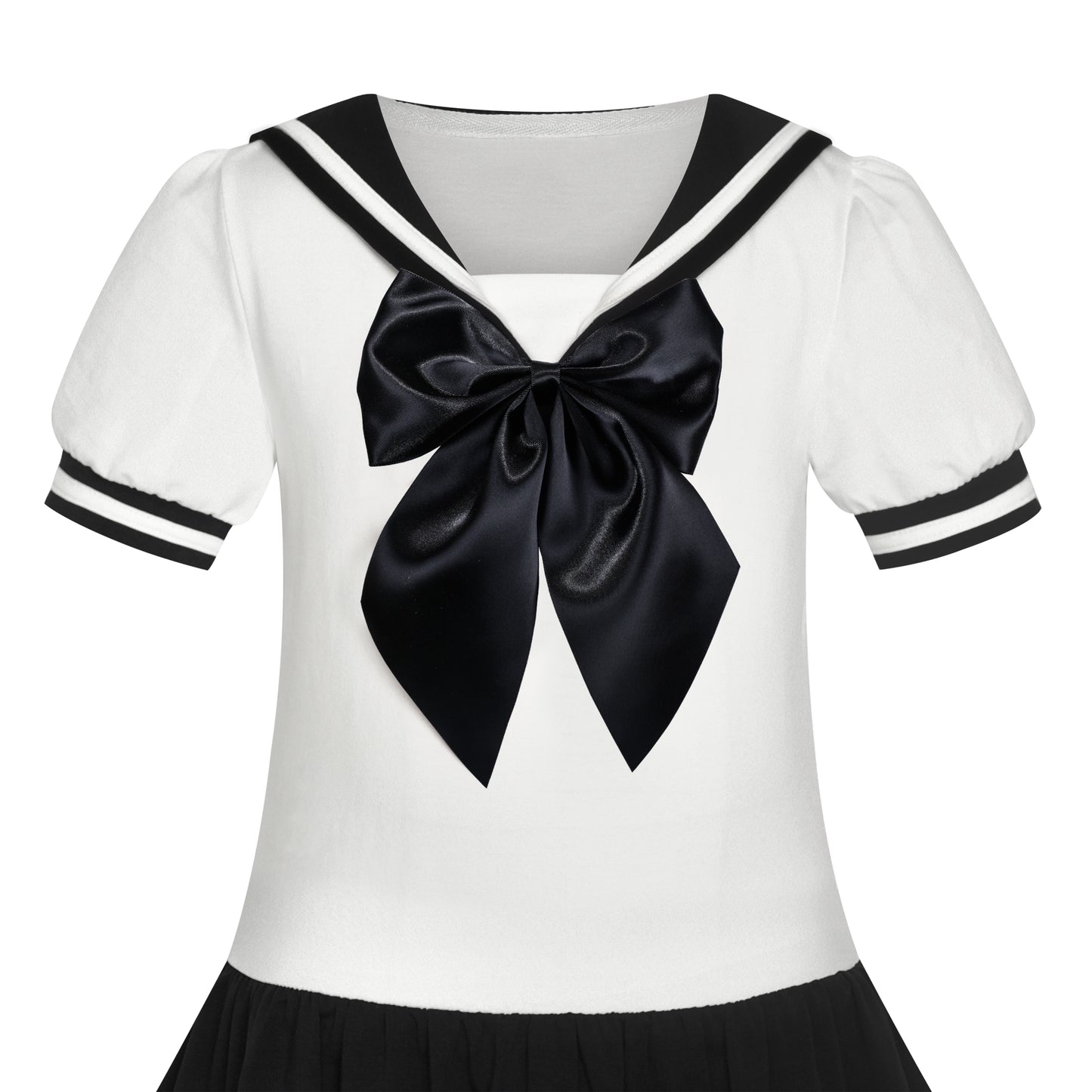 Girls Dress Sailor Moon  School Uniform Dress Navy Suit Size 6-14 Years
