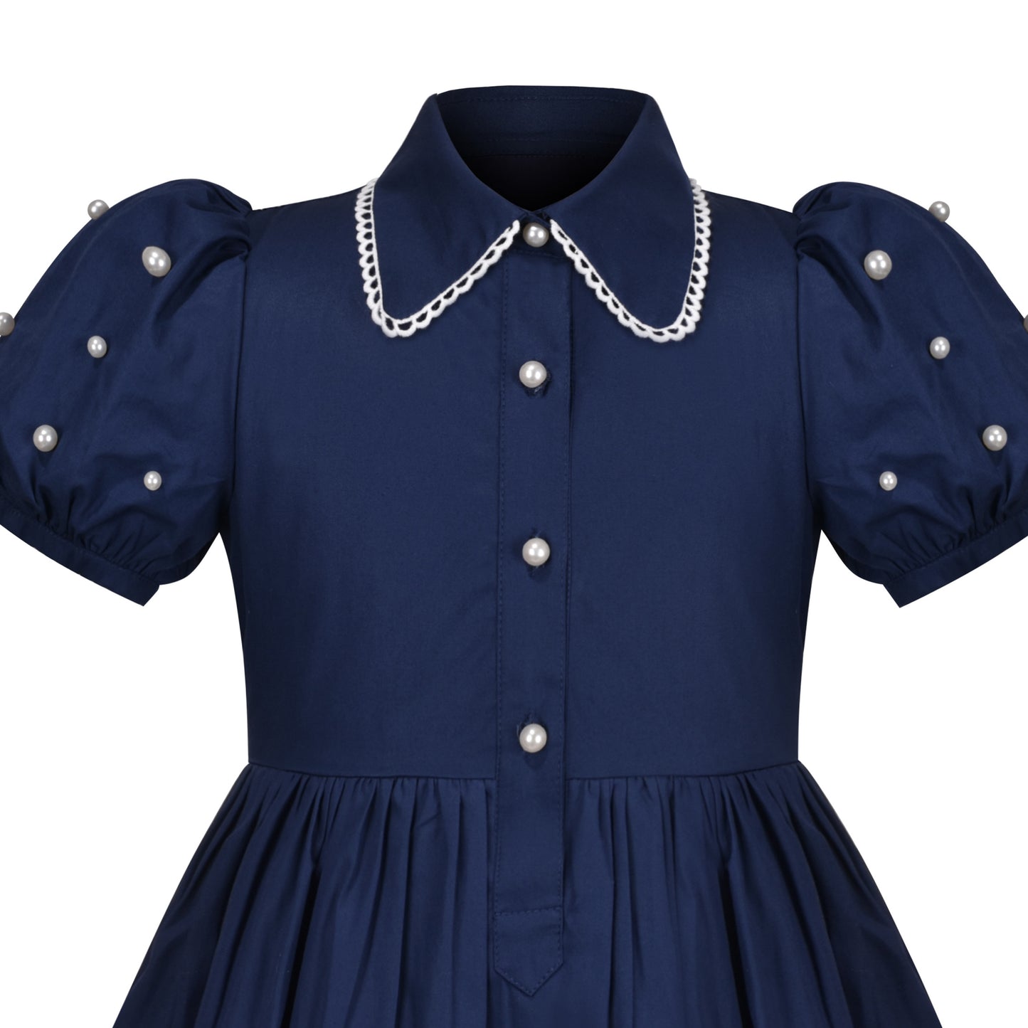 Girls Dress School Strip Butterfly Print Gingham Size 4-14 Years