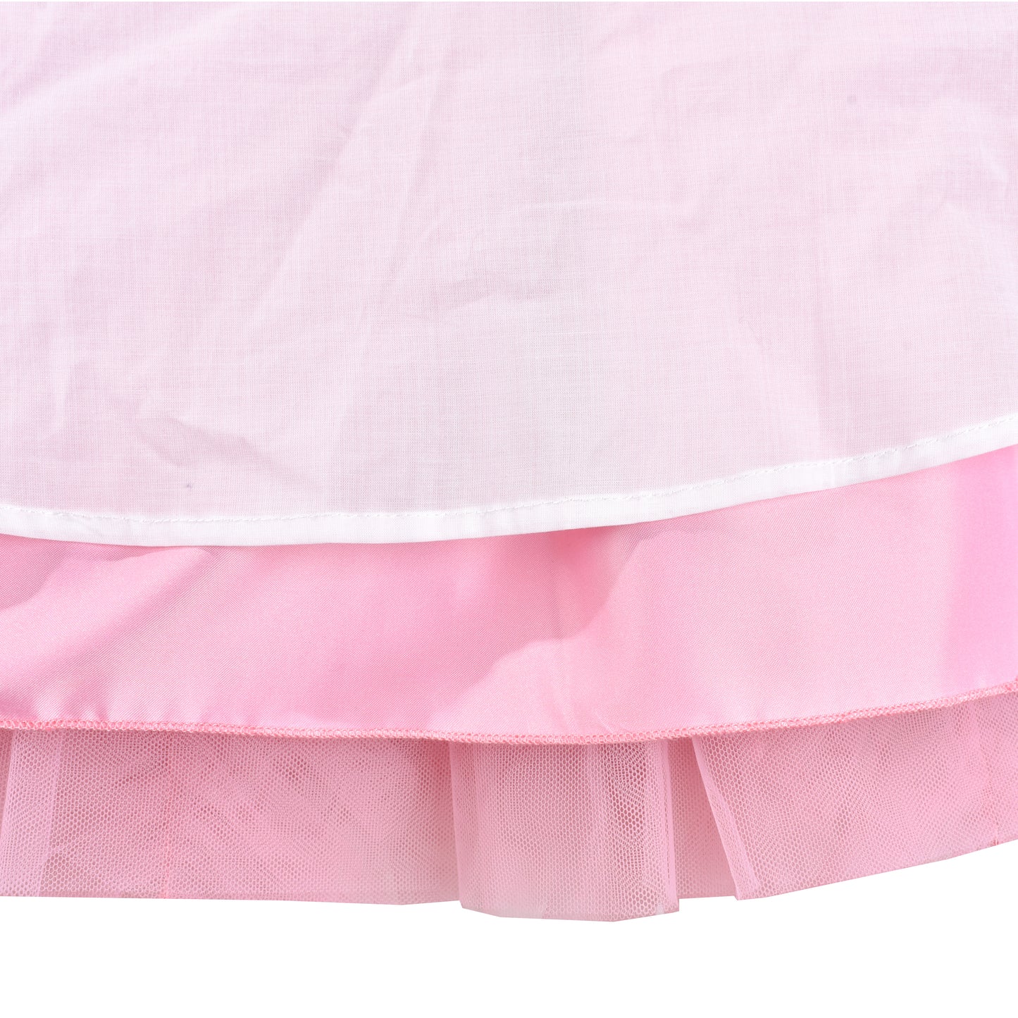 Girls Dress Sequin Wedding Hi-low Tulle Skirt Tutu Flutter Sleeve Size 3-12 Years
