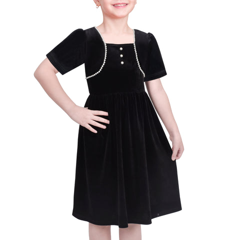 Girls Dress Unicorn Short Sleeve Casual Dress Size 4-12 Years
