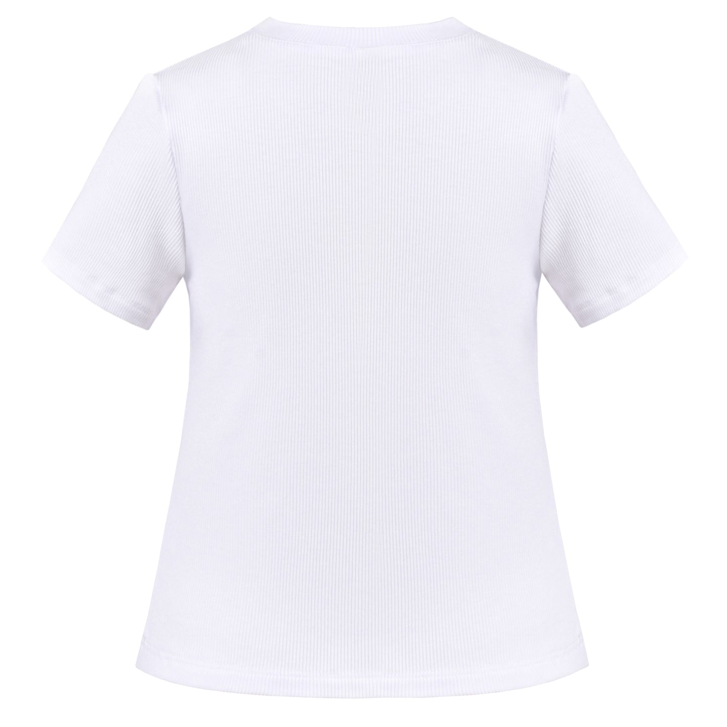 Girls 2 Piece Set Crop Top Straight Leg Pants Rib-Knit Casual Wear Size 4-10 Years