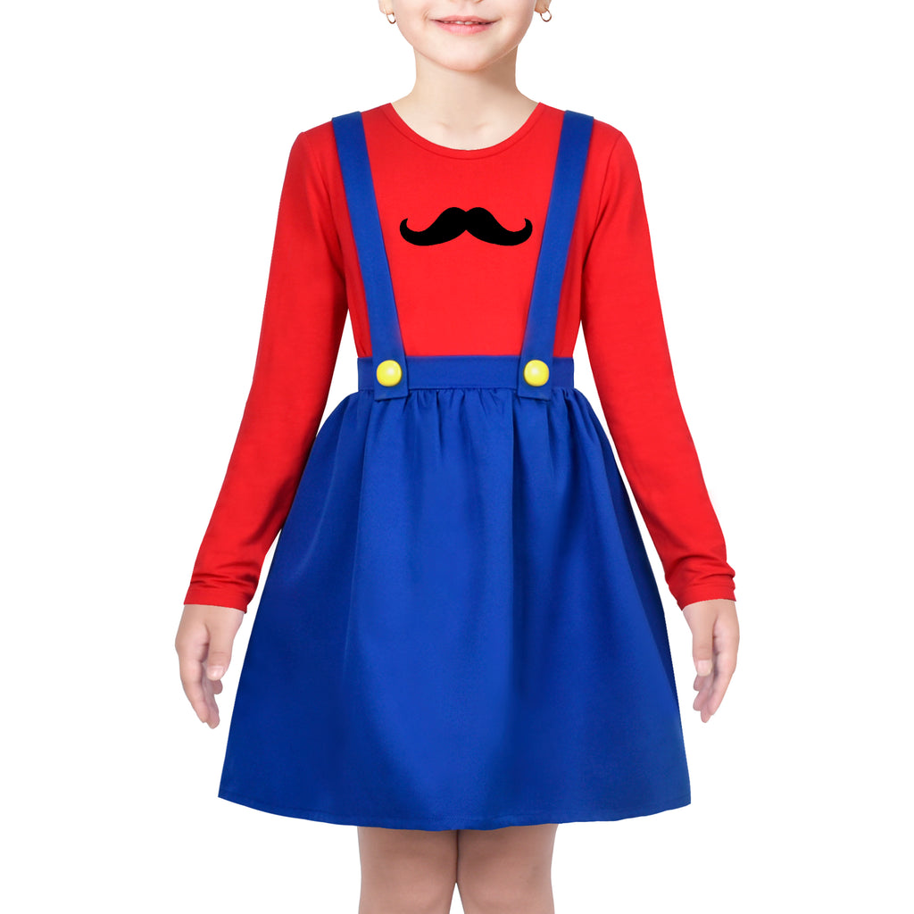 Kids Girls Student School Uniform Shirt Top With Suspenders Skirt Socks Children Choir Stage Performance Suit Schoolgirl Costume - 200000532