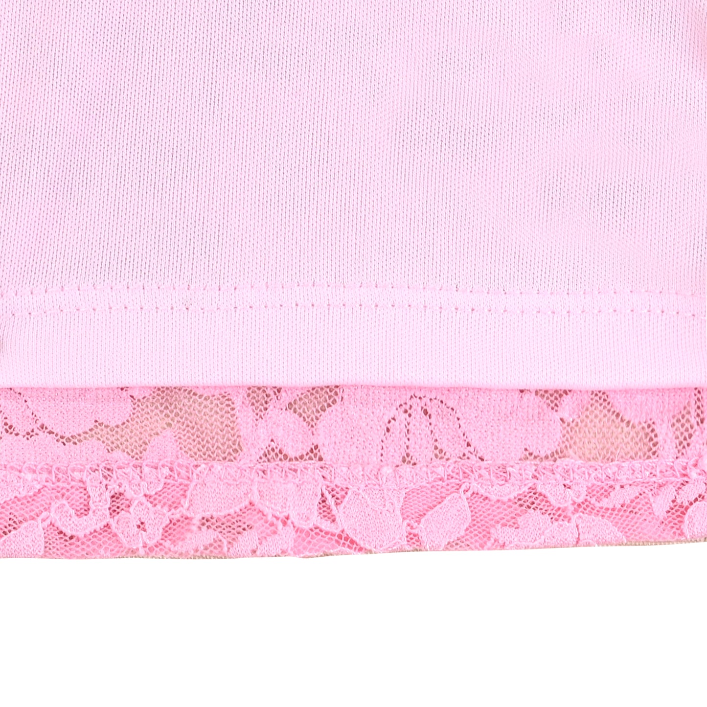Girls Dress Flower Lace Collar Skirt Dress Size 4-14 Years