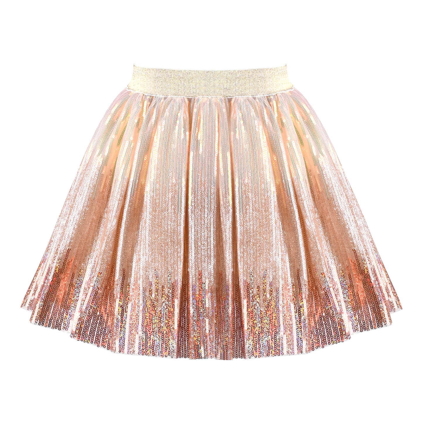 Girls Skirt Mermaid Sparkly Sequin Tutu Party Ballet Dance Size 2-10 Years